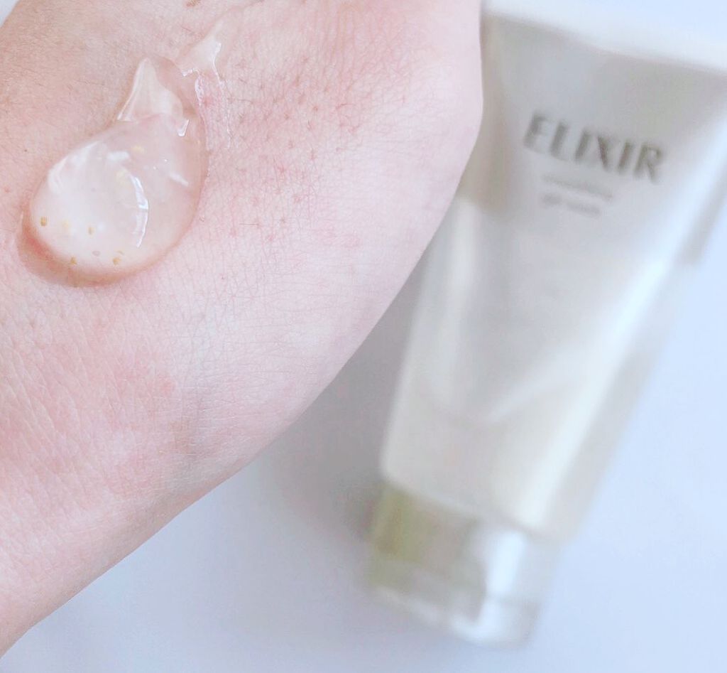 エリクシール シュペリエル スムースジェルウォッシュ/エリクシール/スクラブ・ゴマージュを使ったクチコミ（2枚目）