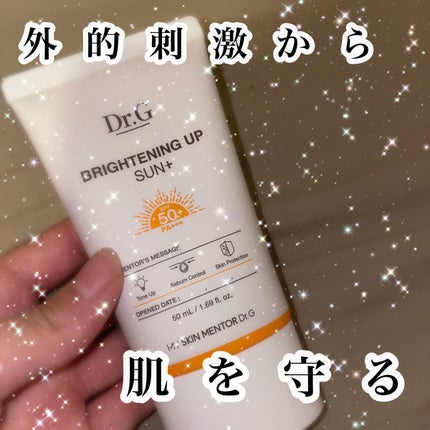 ブライトニングアップサンプラス/Dr.G/日焼け止めクリームを使ったクチコミ(1枚目)