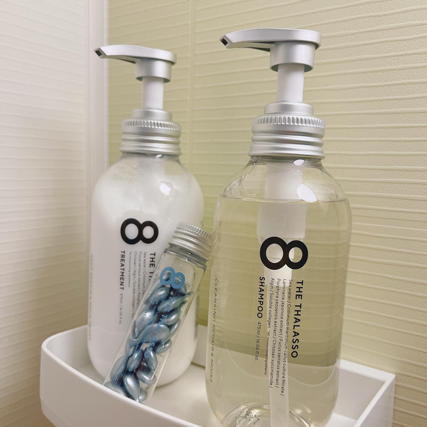 ハイドロポーション 美容液ヘアオイル（アクアホワイトフローラルの香り） 500mg × 24個/エイトザタラソ/ヘアオイルを使ったクチコミ（2枚目）