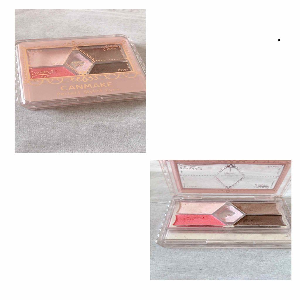 【旧品】パーフェクトスタイリストアイズ/キャンメイク/アイシャドウパレットを使ったクチコミ（1枚目）