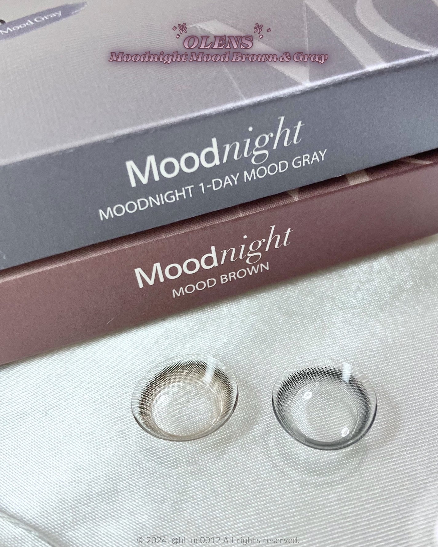 Moodnight 1day/OLENS/カラーコンタクトレンズを使ったクチコミ(3枚目)