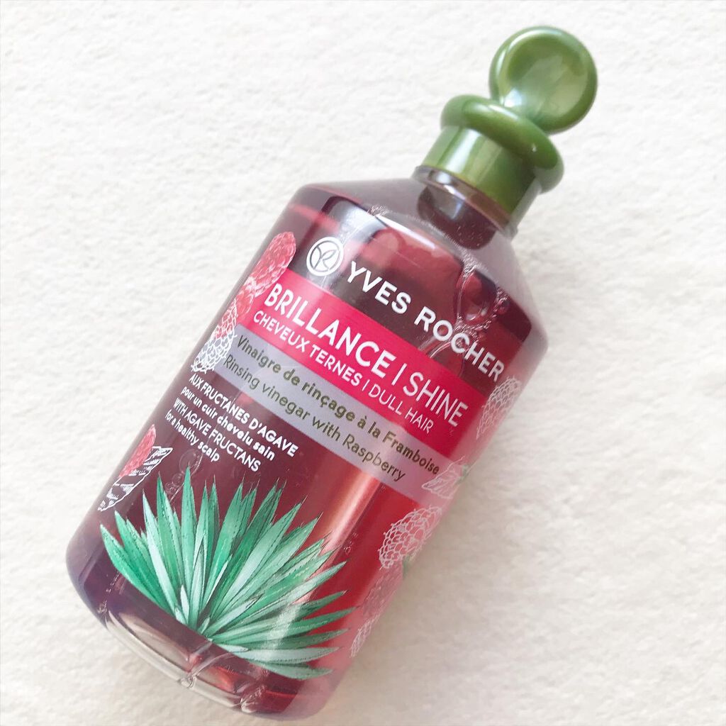 リンシングビネガー シルキーシャイン さらキララズベリー/イヴ・ロシェ/洗い流すヘアトリートメントを使ったクチコミ（1枚目）