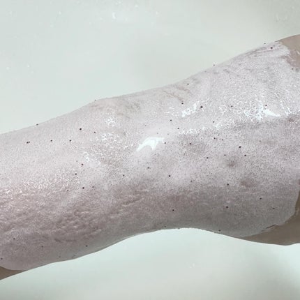 ダヴ ふわとろ クリーミースクラブ チェリー&アプリコットミルク/ダヴ/ボディスクラブを使ったクチコミ(6枚目)