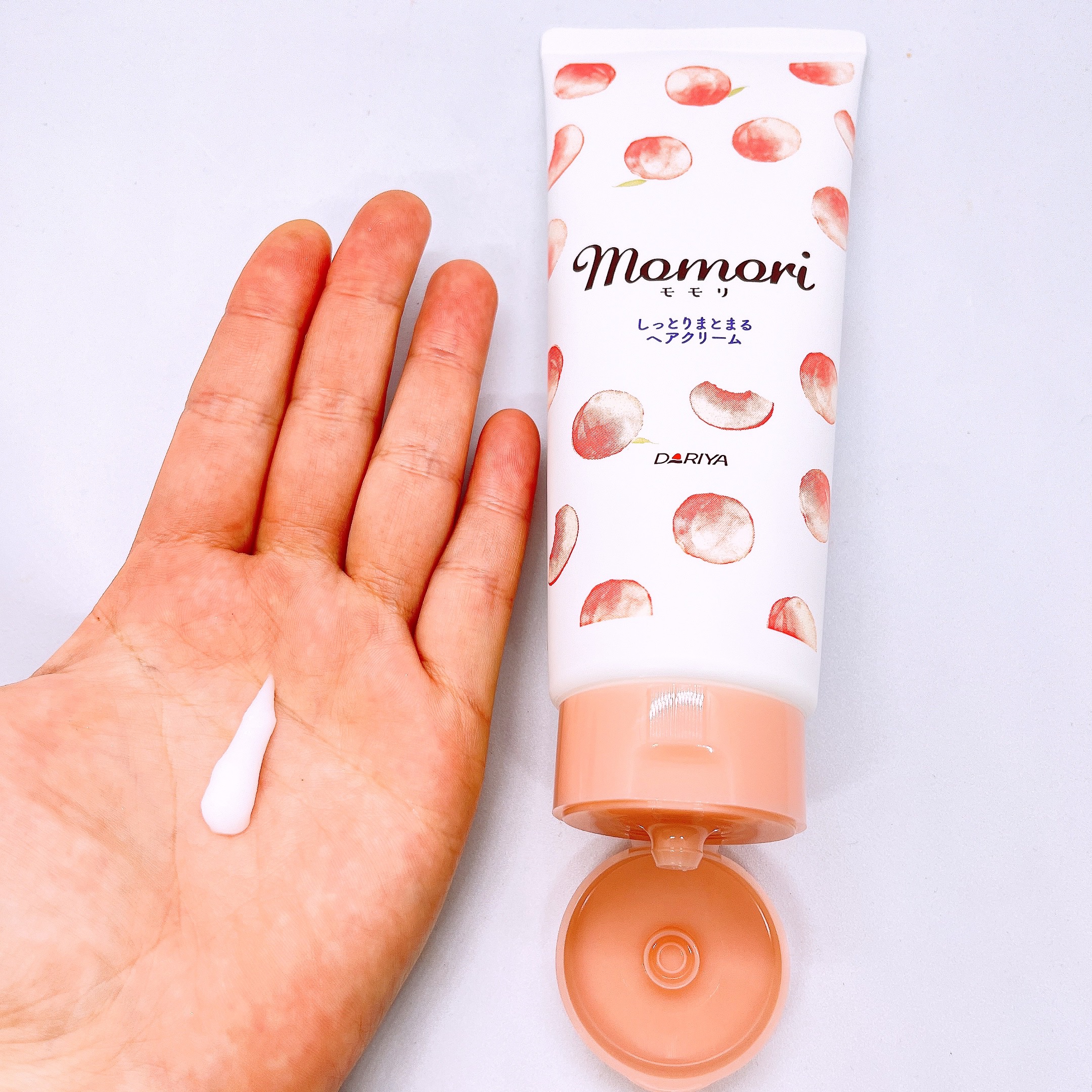 しっとりまとまるヘアクリーム /モモリ/ヘアミルクを使ったクチコミ（2枚目）