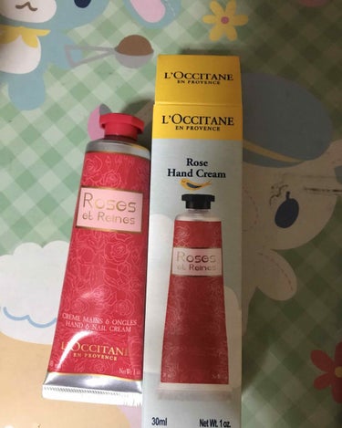 ローズ ベルベットハンド＆ネイルクリーム/L'OCCITANE/ハンドクリームを使ったクチコミ（1枚目）