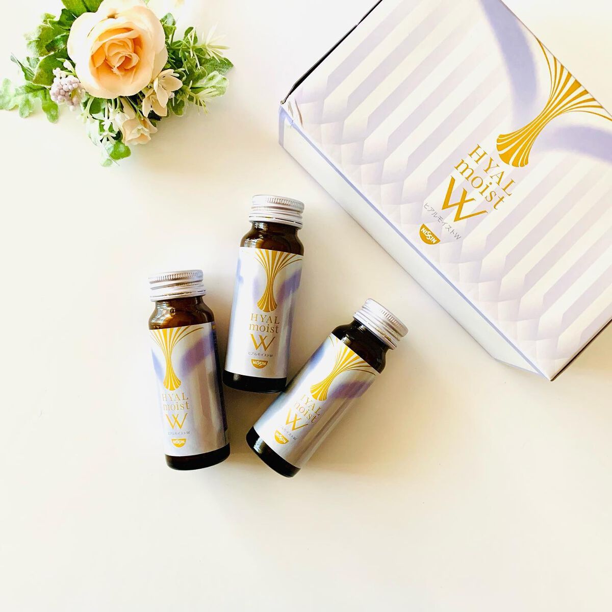 ヒアルモイスト W/日清食品/美容ドリンクを使ったクチコミ（1枚目）