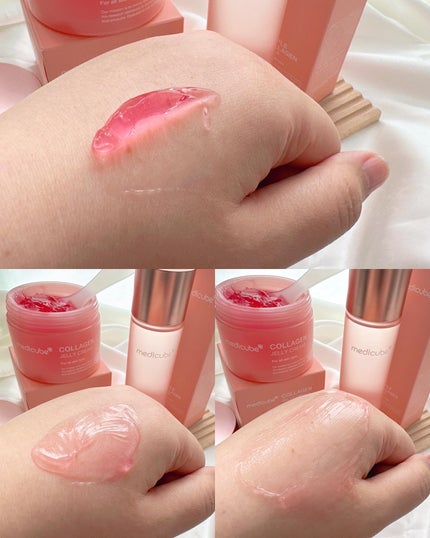 めるᙏ̤̫͚𓍯フォロバ on LIPS 「〖medicube〗コラーゲンジェルクリーム🩷┈┈┈┈┈┈┈┈..」(5枚目)