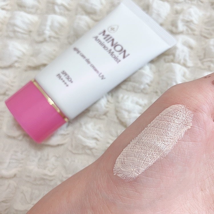 ミノン アミノモイスト エイジングケア デイクリームUV/ミノン/日焼け止めクリームを使ったクチコミ(5枚目)