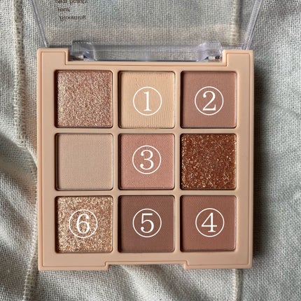 アリエンティ on LIPS 「淡色メイク〜🧸・・・【使用コスメ】📜dasiqueシャドウパレ..」(5枚目)