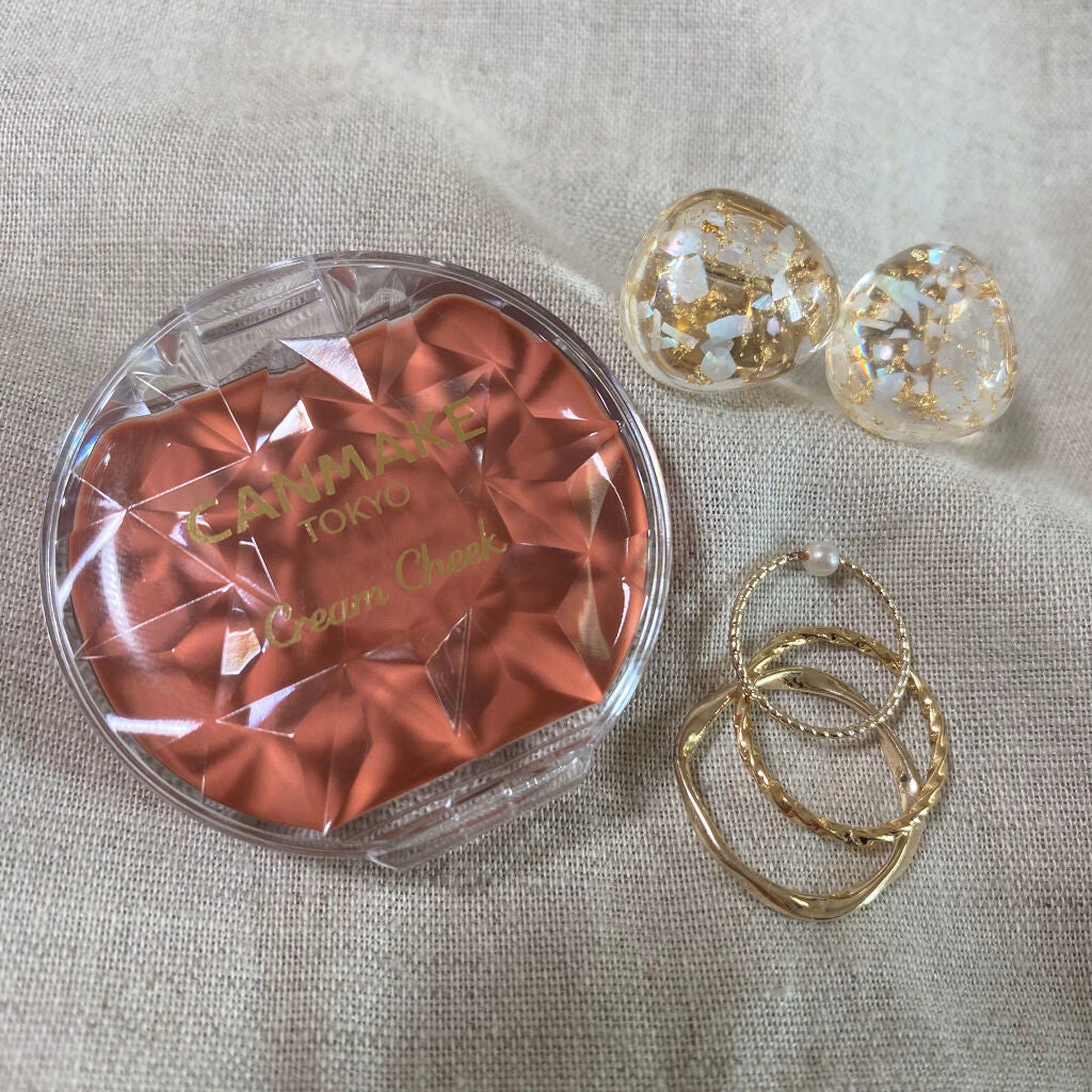 クリームチーク/キャンメイク/ジェル・クリームチークを使ったクチコミ(5枚目)