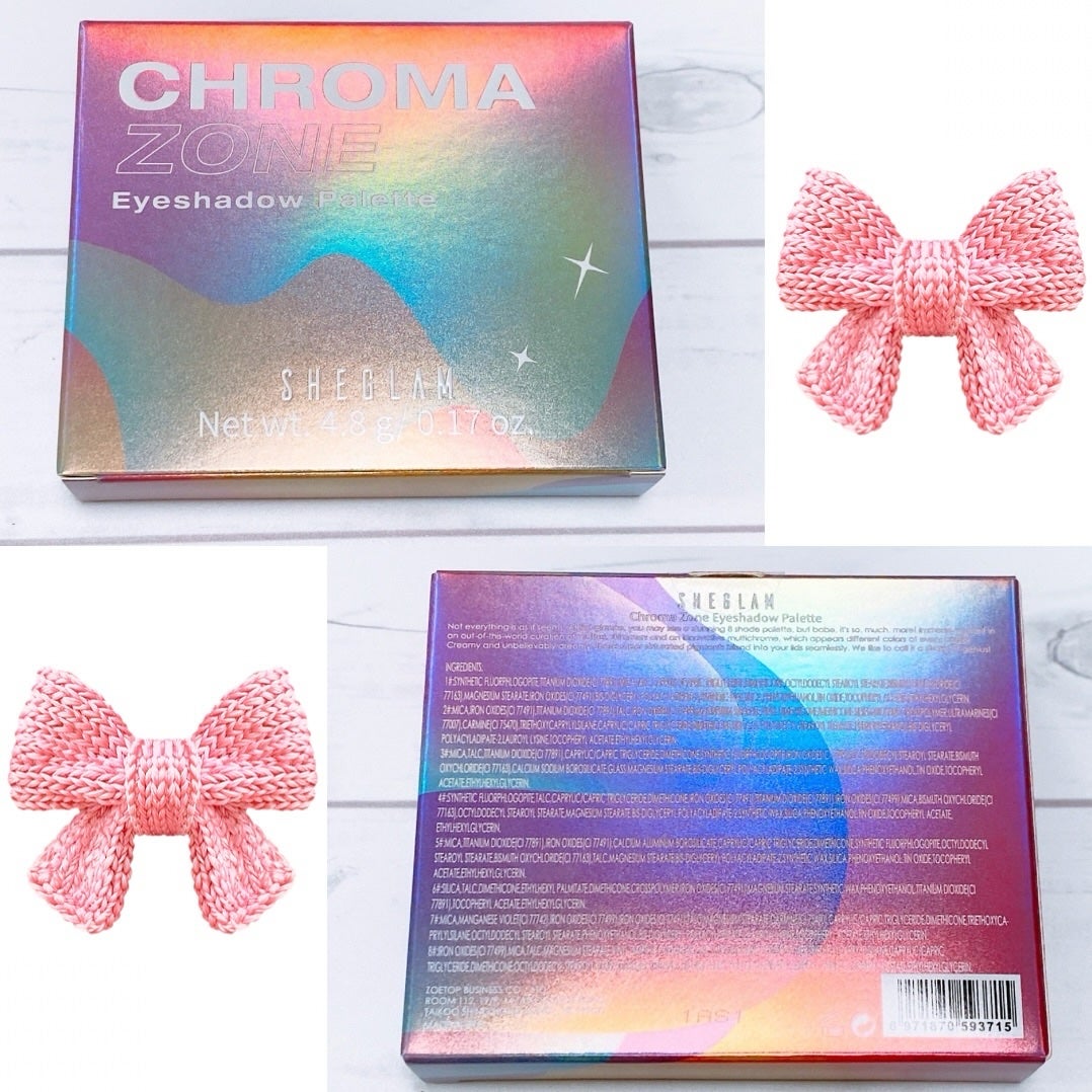 Chroma Zone アイシャドウパレット/SHEGLAM/アイシャドウパレットを使ったクチコミ(2枚目)