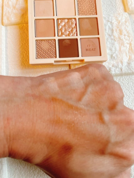 マイフェイブムードアイパレット 9カラー/HOLIKA HOLIKA/アイシャドウパレットを使ったクチコミ(5枚目)