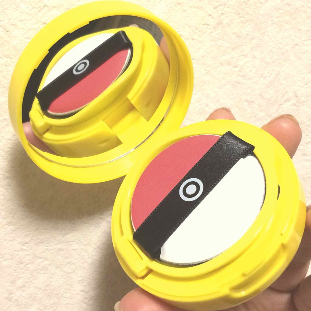 ピカチュウコラボコスメ/TONYMOLY/パウダーチークを使ったクチコミ（3枚目）