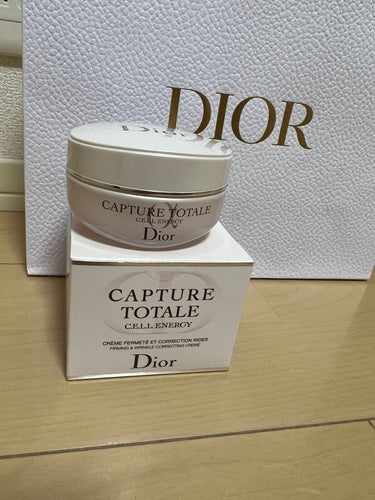 試してみた】カプチュール トータル セル ENGY リッチ クリーム／Dior 