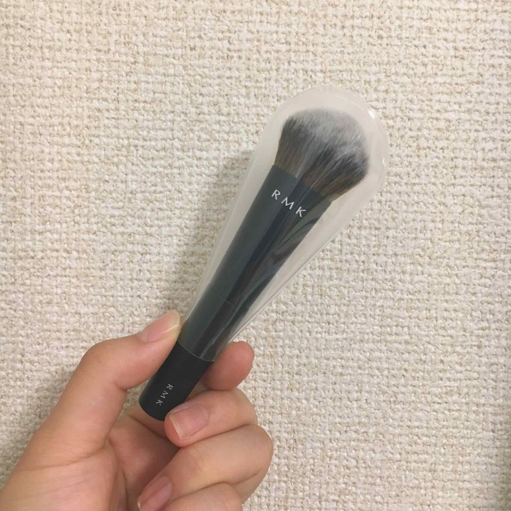 ファンデーションブラシ N/RMK/メイクブラシを使ったクチコミ（1枚目）