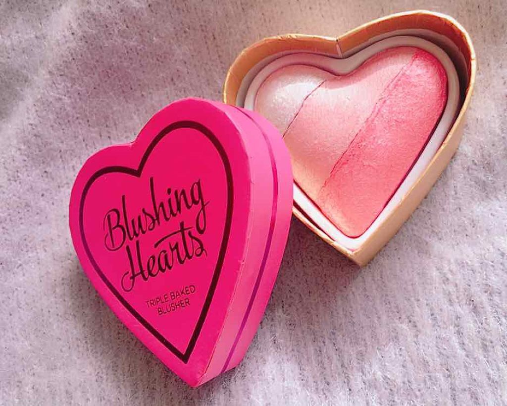 ブラッシング ハート/MAKEUP REVOLUTION/パウダーチークを使ったクチコミ(1枚目)