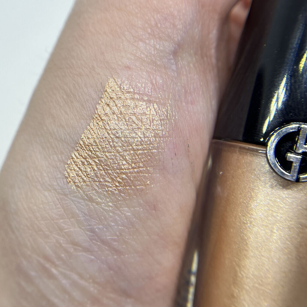 アイティント #45 Gold Foil/ジョルジオ アルマーニ ビューティ/リキッドアイシャドウを使ったクチコミ（3枚目）