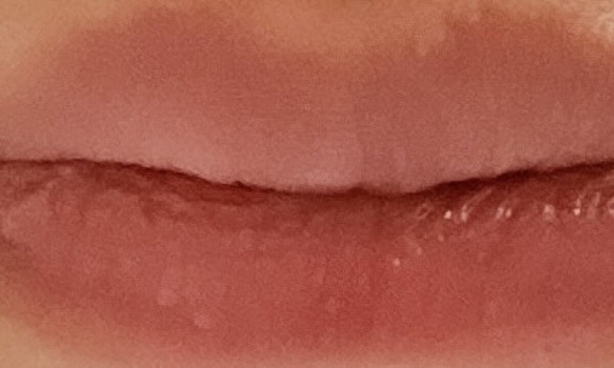 グロウ フィクシングティント デューイーフィグ/ETUDE/リップティントを使ったクチコミ（2枚目）