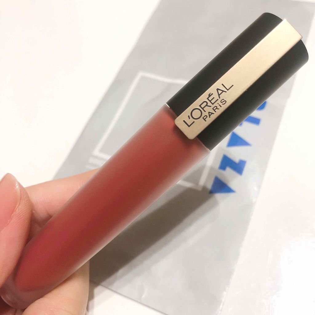 ルージュシグネチャー /ロレアル パリ/リップグロスを使ったクチコミ(1枚目)