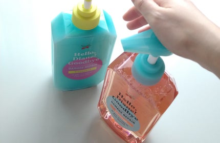 ハローダイアン グッバイ ダメージリペア シャンプー/トリートメント/ダイアン/市販シャンプーを使ったクチコミ(4枚目)