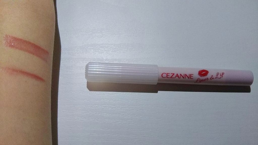 ライナー&リップ/CEZANNE/口紅を使ったクチコミ(3枚目)