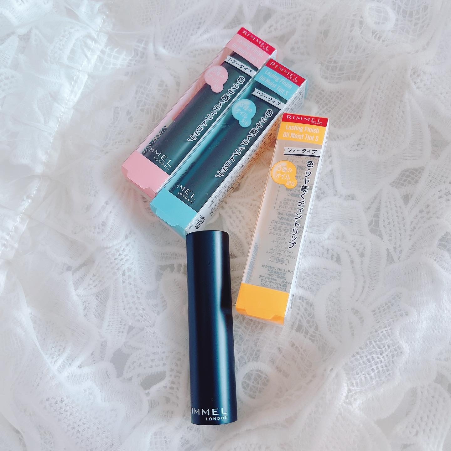 ラスティング フィニッシュ オイルモイスト ティント S/リンメル ロンドン/リップティントを使ったクチコミ（1枚目）
