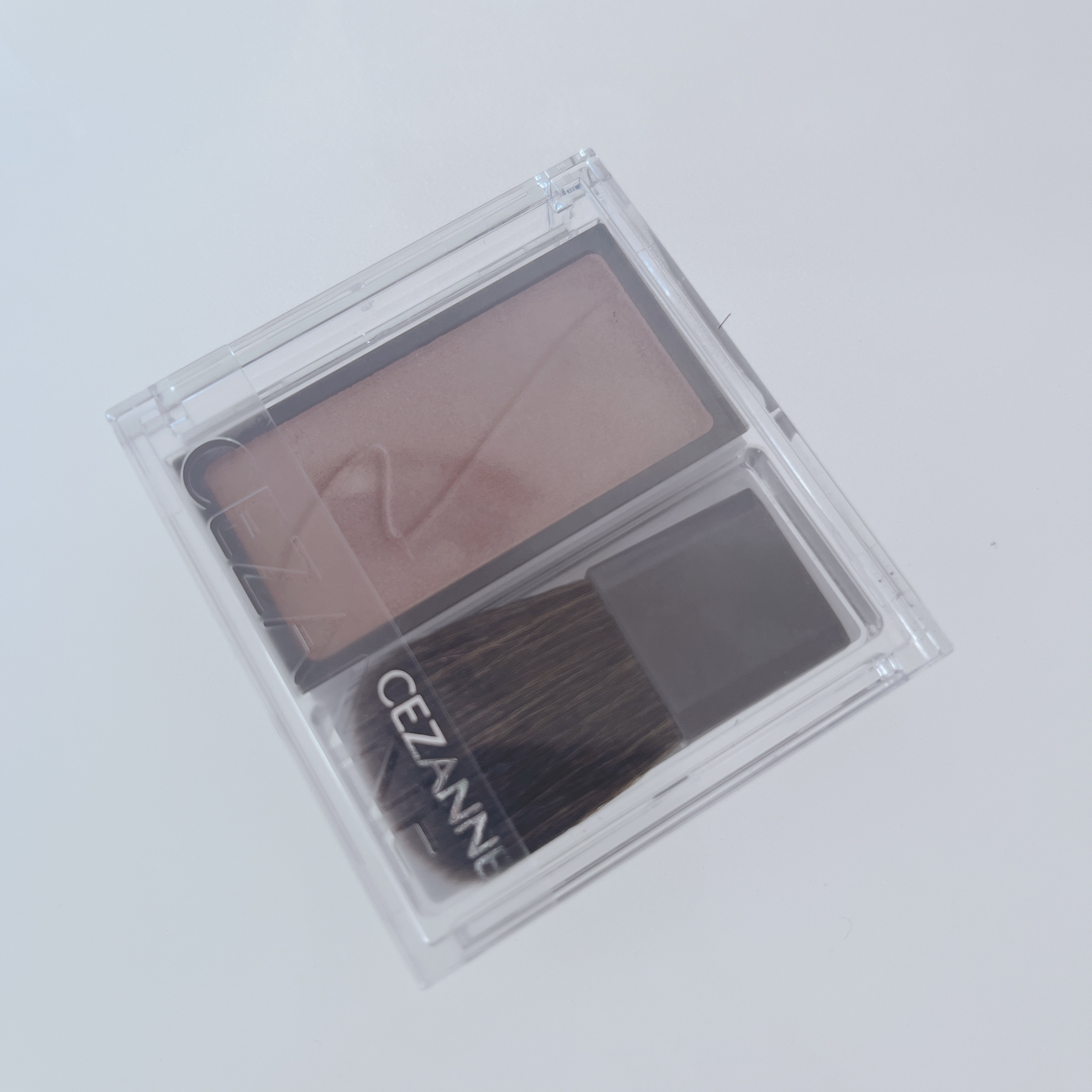 チークブラッシュ/CEZANNE/パウダーチークを使ったクチコミ（2枚目）