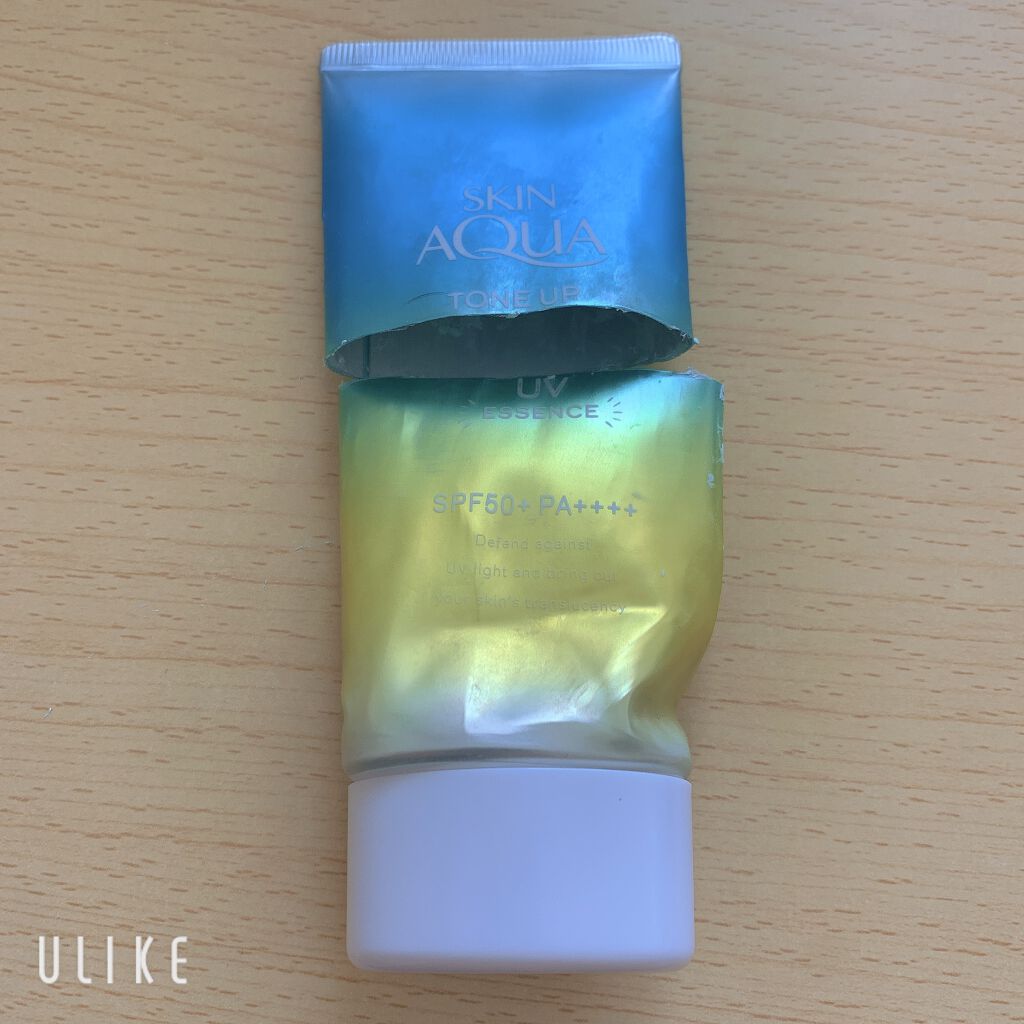 スキンアクア トーンアップUVエッセンス/スキンアクア/日焼け止めクリームを使ったクチコミ(1枚目)
