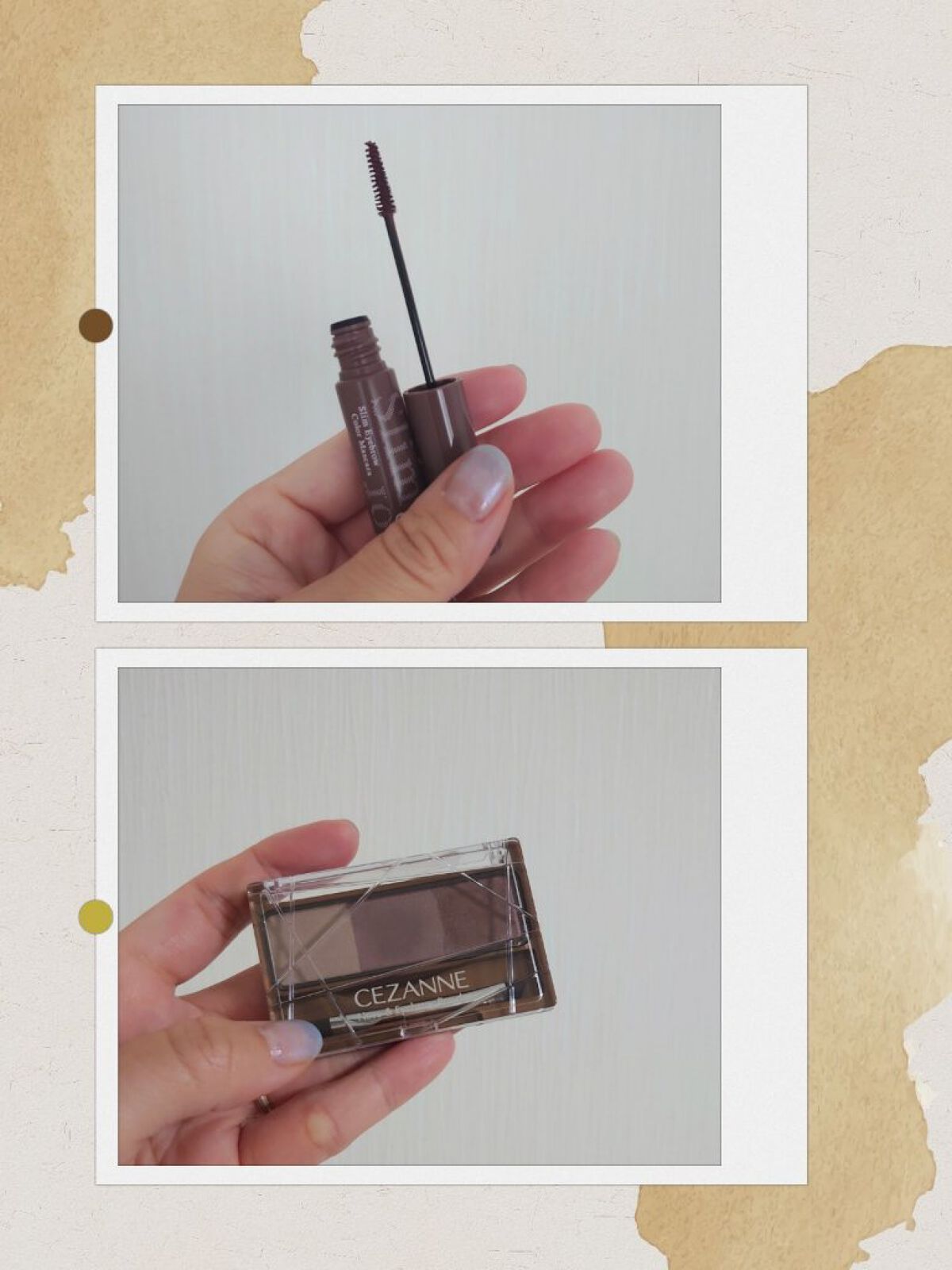極細アイブロウマスカラ/CEZANNE/眉マスカラを使ったクチコミ（2枚目）