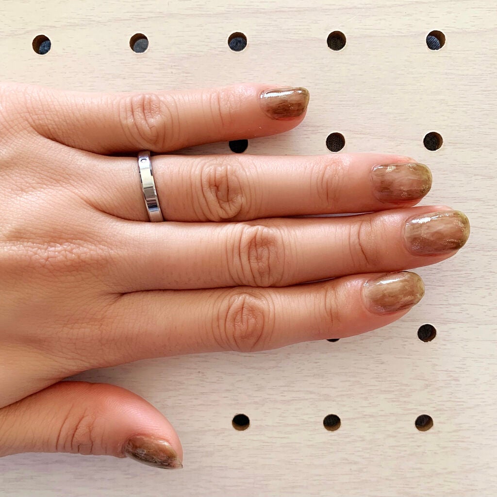 AC クイックドライベース&ハードナー/AC MAKEUP/ネイルベースコートを使ったクチコミ(4枚目)