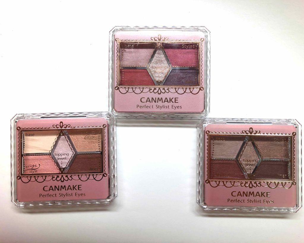 【旧品】パーフェクトスタイリストアイズ/キャンメイク/アイシャドウパレットを使ったクチコミ(1枚目)