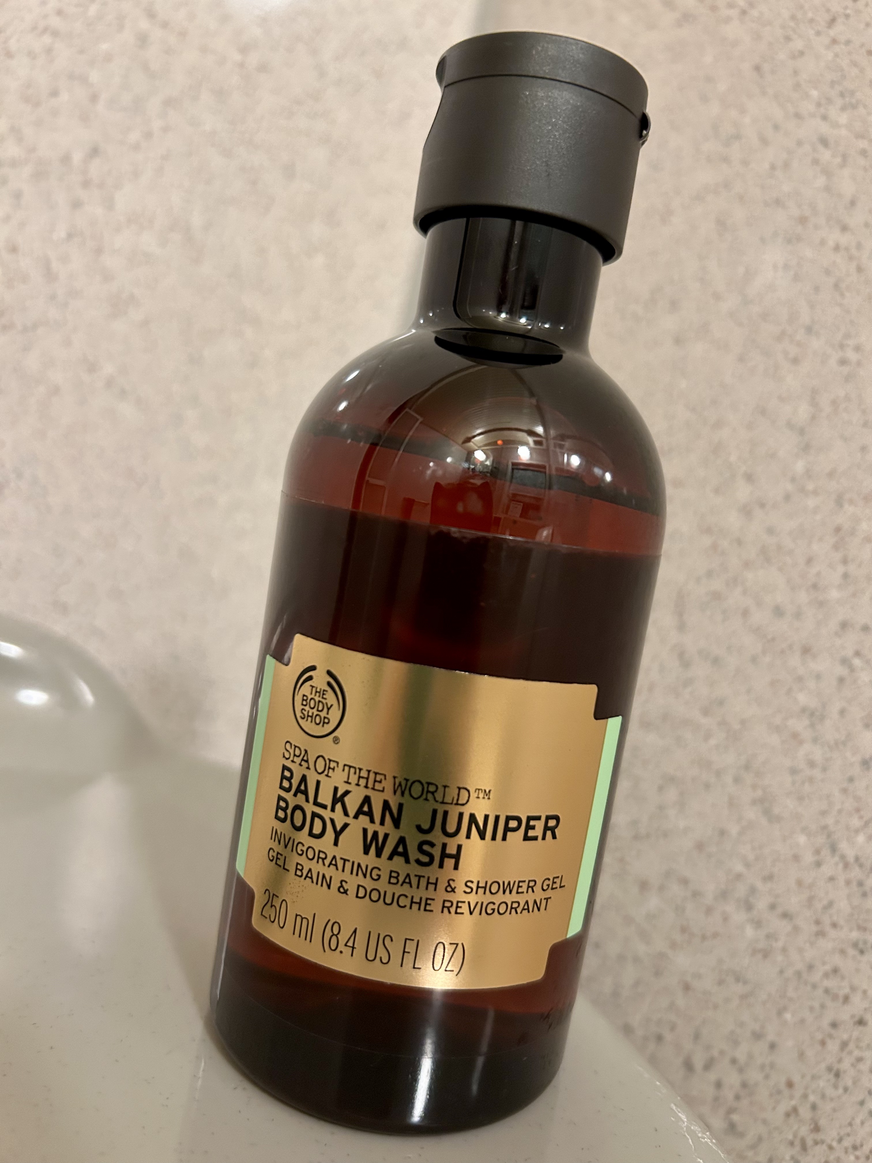 バルカン ボディウォッシュ/THE BODY SHOP/ボディソープを使ったクチコミ（1枚目）