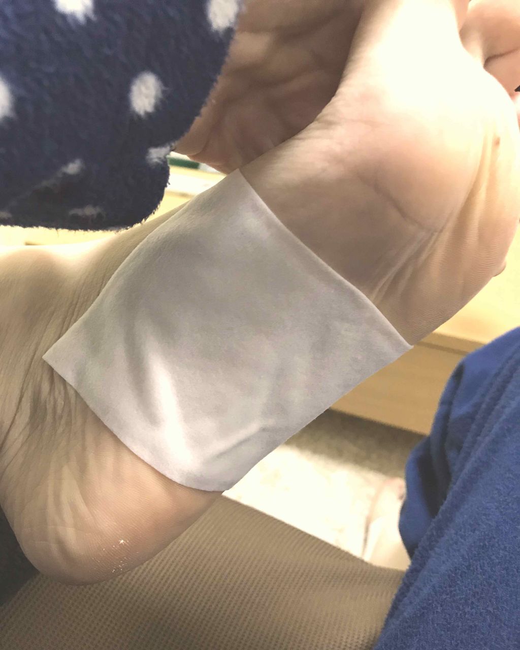 足ひんやりシート/ウテナ/レッグ・フットケアを使ったクチコミ（3枚目）