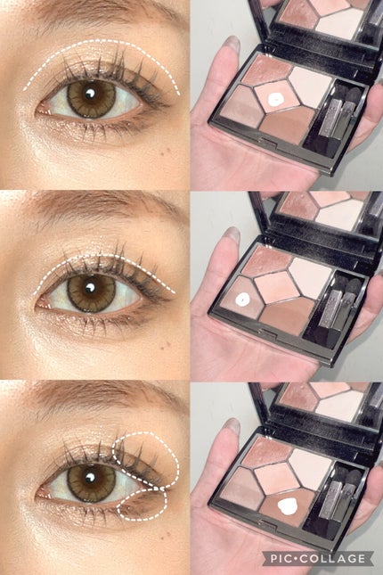 【旧】サンク クルール クチュール/Dior/アイシャドウパレットを使ったクチコミ(4枚目)