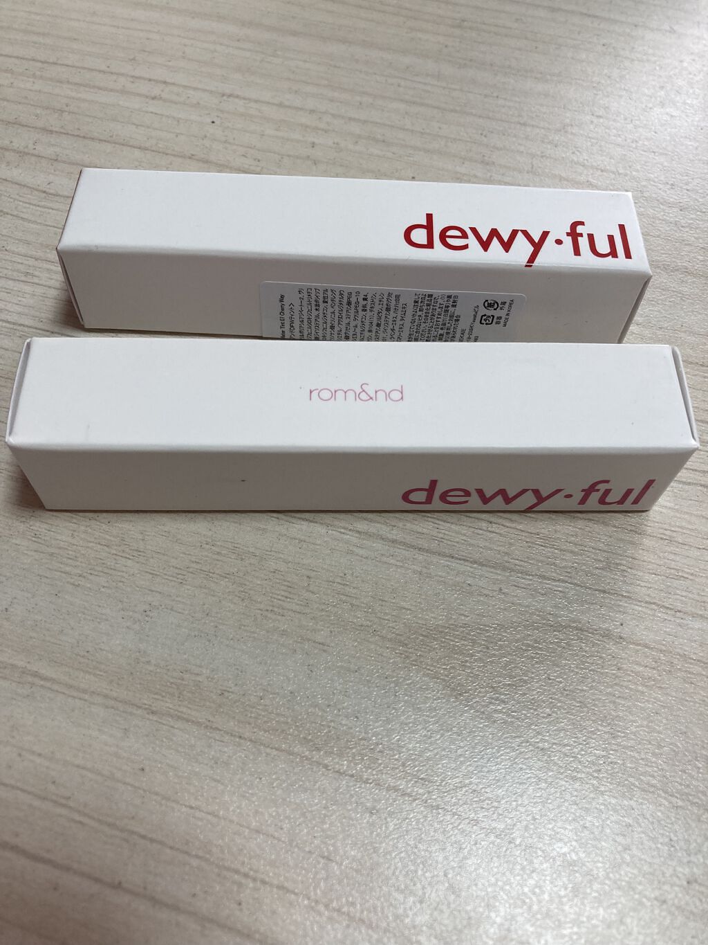 デュイフルウォーターティント/rom&nd/リップティントを使ったクチコミ（1枚目）