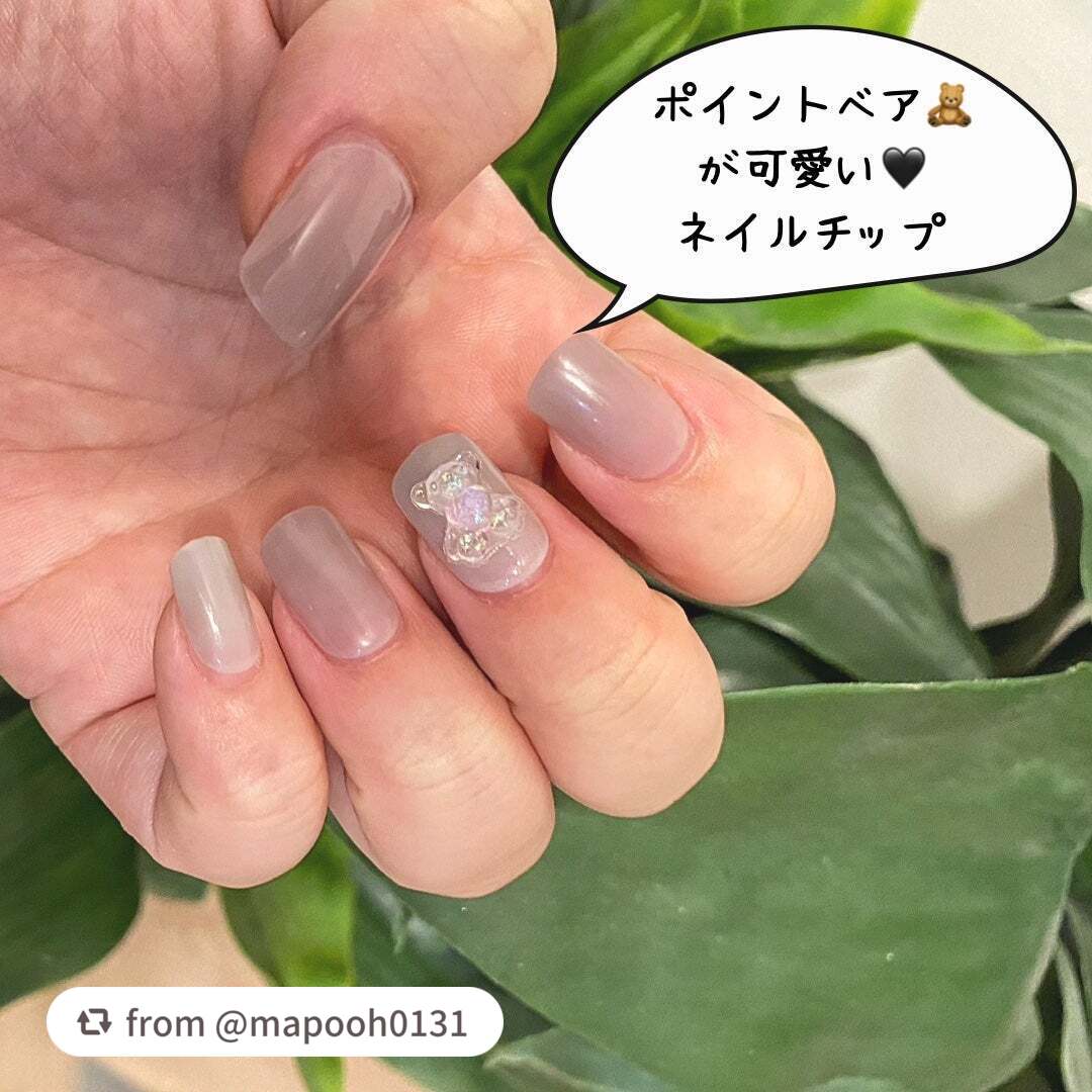 ネイルチップ(シールタイプ)/FINGER SUIT/ネイルチップ・パーツを使ったクチコミ(1枚目)