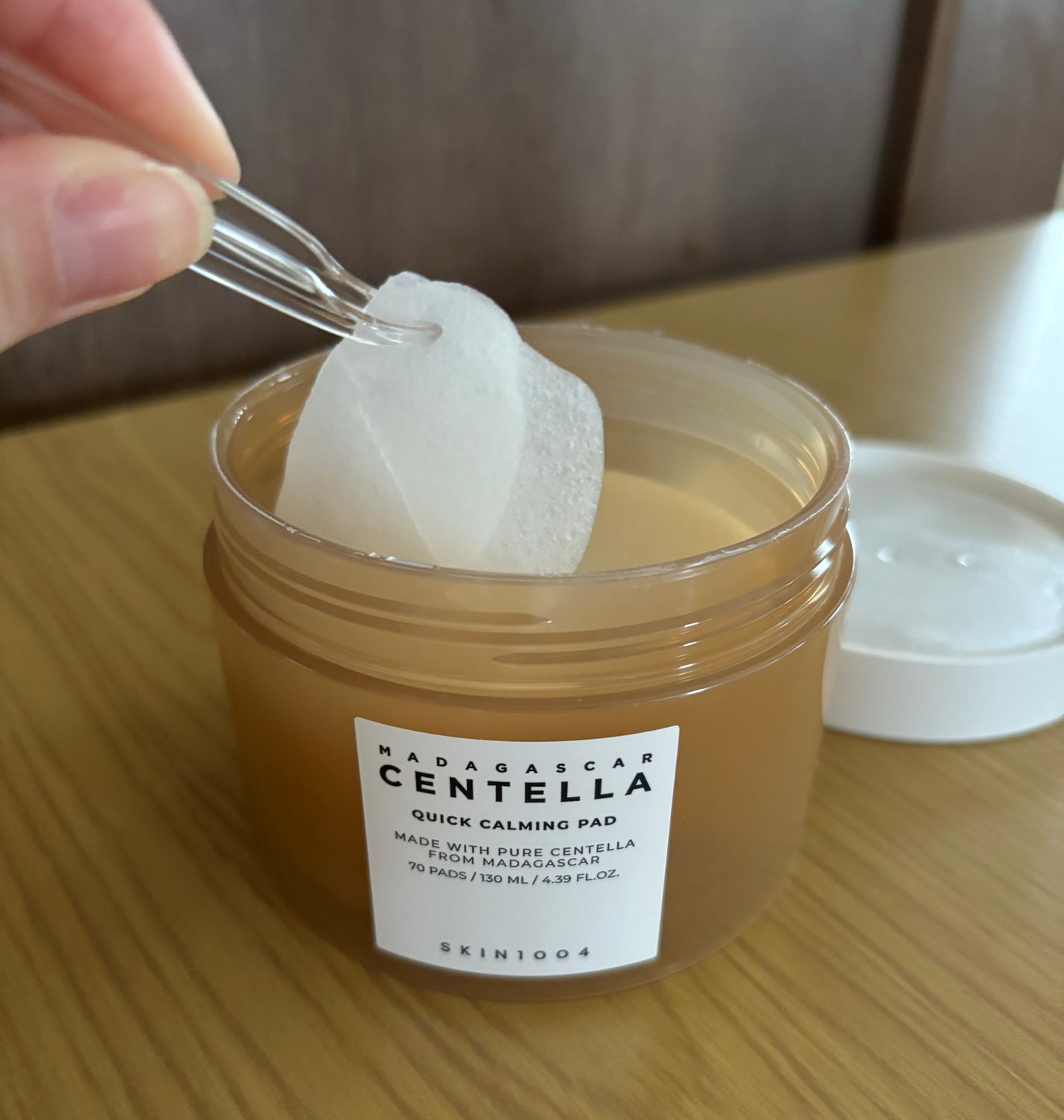 センテラ クイックカーミングパッド/SKIN1004/トナーパッドを使ったクチコミ(1枚目)