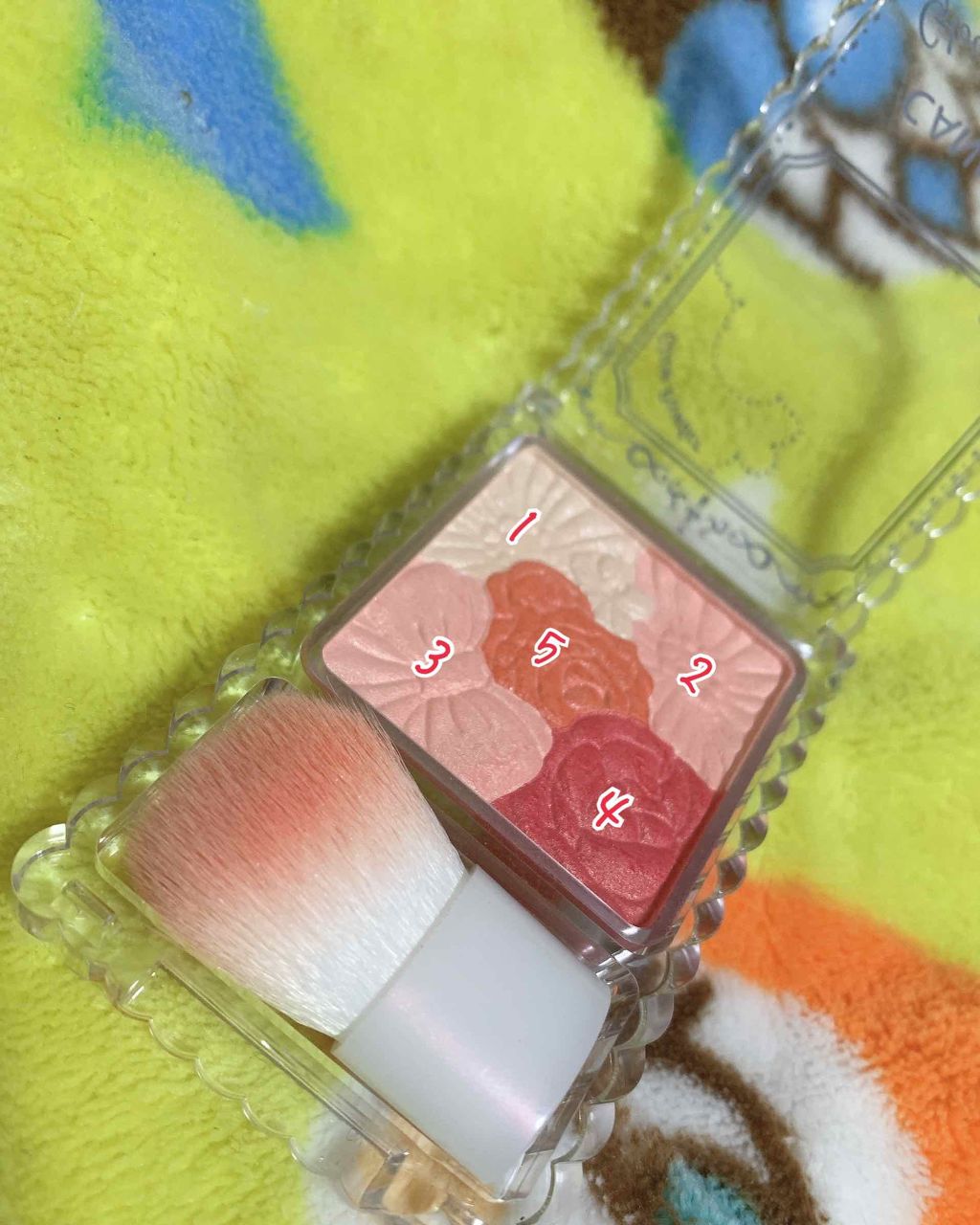 グロウフルールチークス/キャンメイク/パウダーチークを使ったクチコミ(2枚目)