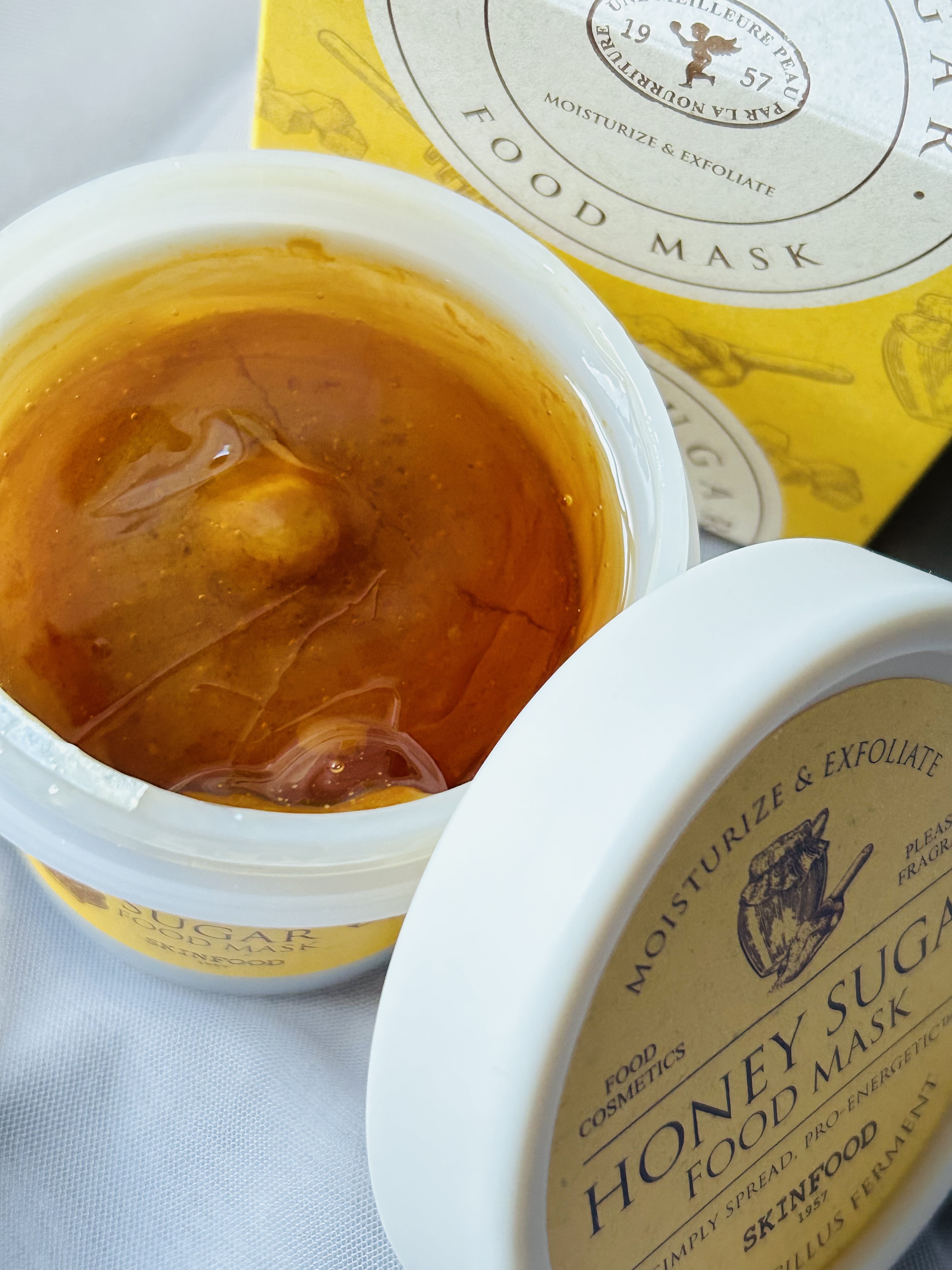 ハニーシュガー フードマスク/SKINFOOD/洗い流すパック・マスクを使ったクチコミ（2枚目）