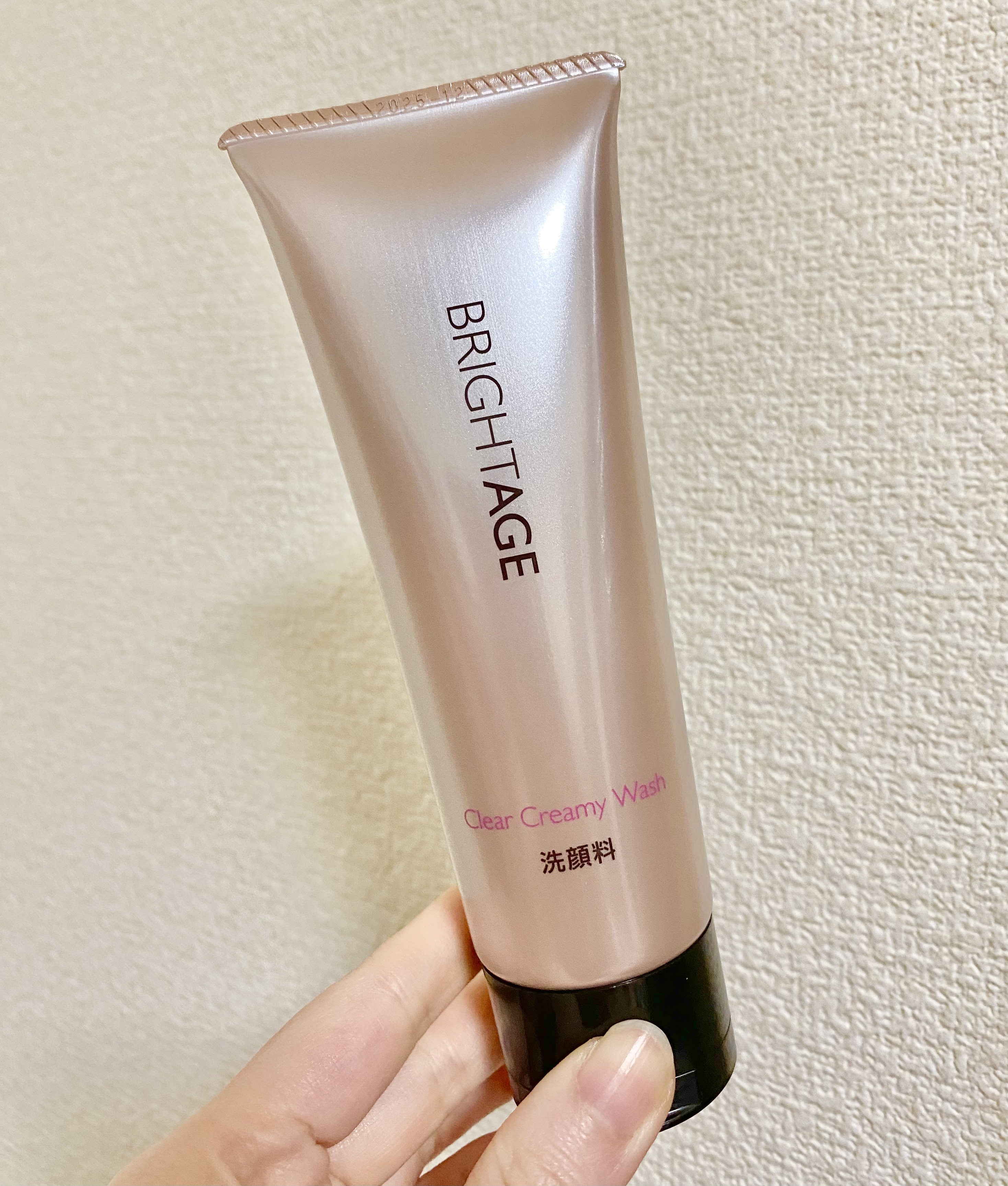 クリア クリーミーウォッシュ/BRIGHTAGE/洗顔フォームを使ったクチコミ（1枚目）