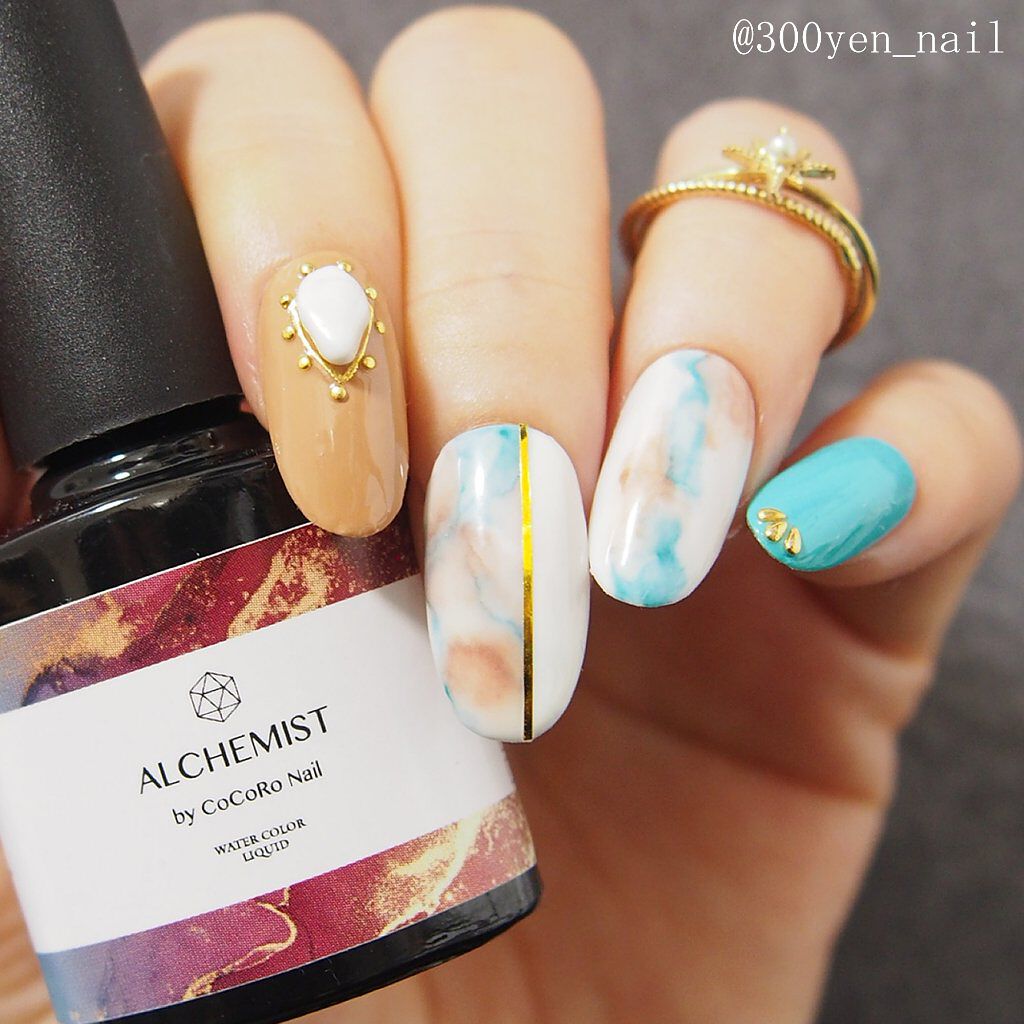 ジェルネイル（ライト対応）/セリア/ジェルネイルを使ったクチコミ（2枚目）