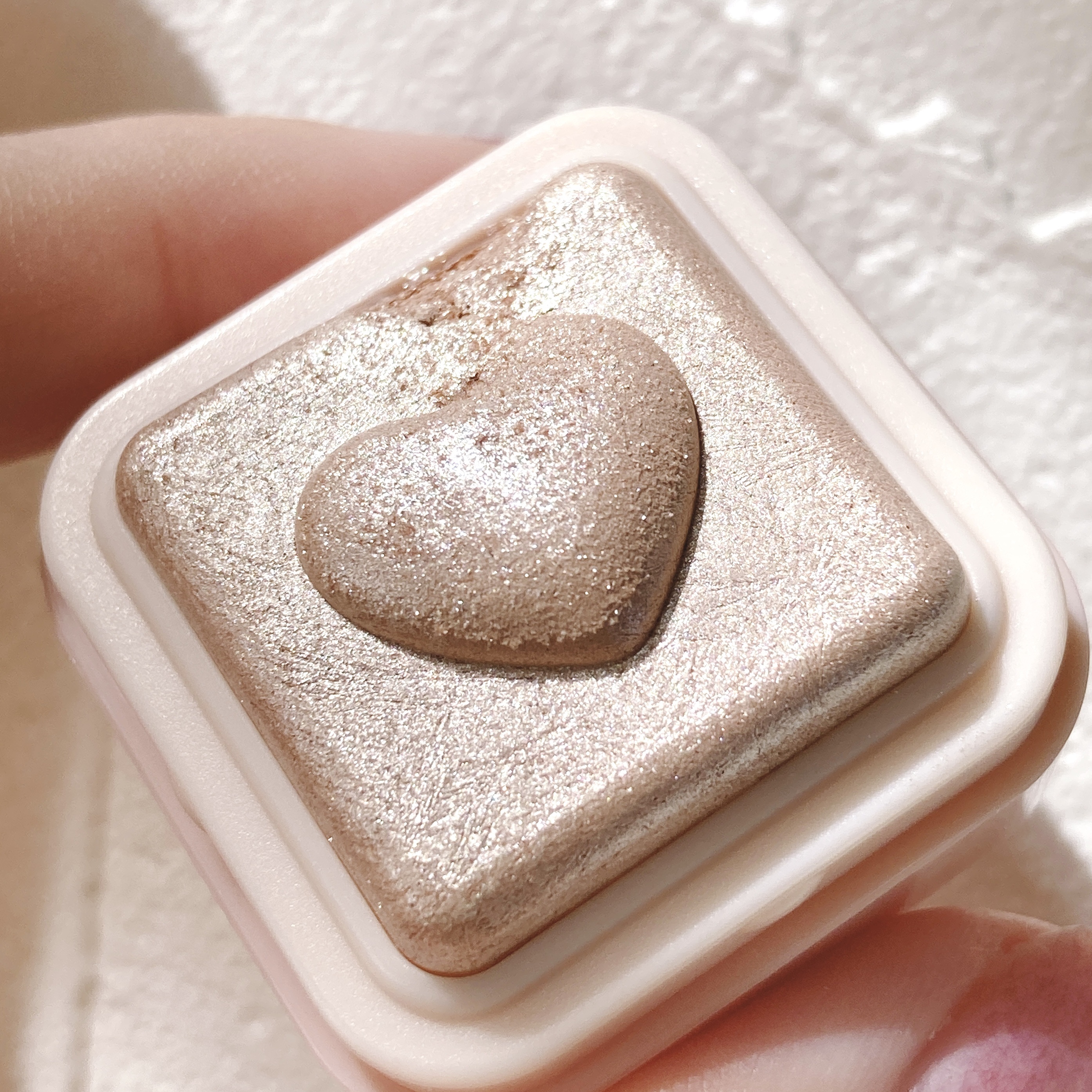 ミルクブリンハートライター/Colorgram/パウダーハイライトを使ったクチコミ（3枚目）