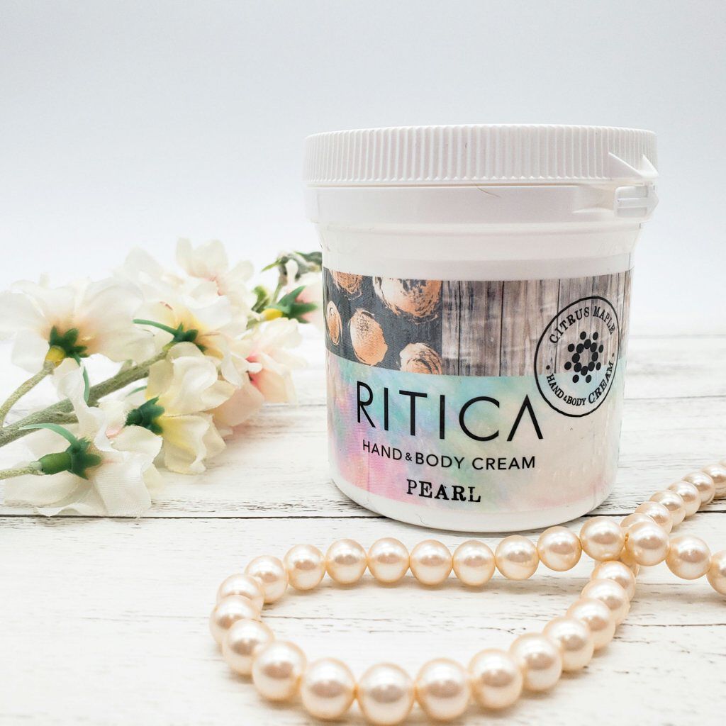 RITICA ハンド&ボディクリーム パール/ロゼット/ボディクリームを使ったクチコミ(1枚目)