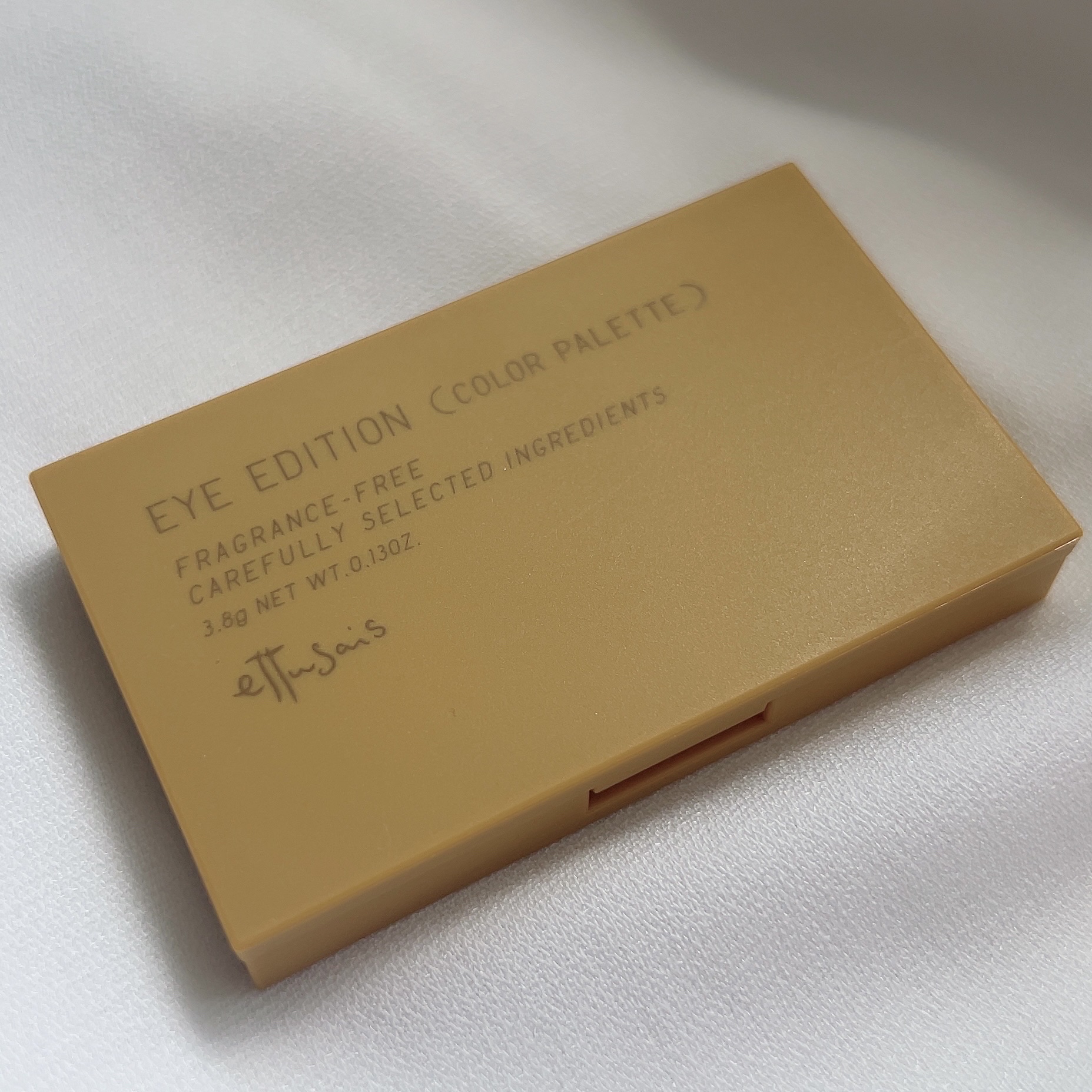 エテュセ アイエディション(カラーパレット) 13 ミモザスパークル/ettusais/アイシャドウパレットを使ったクチコミ（1枚目）