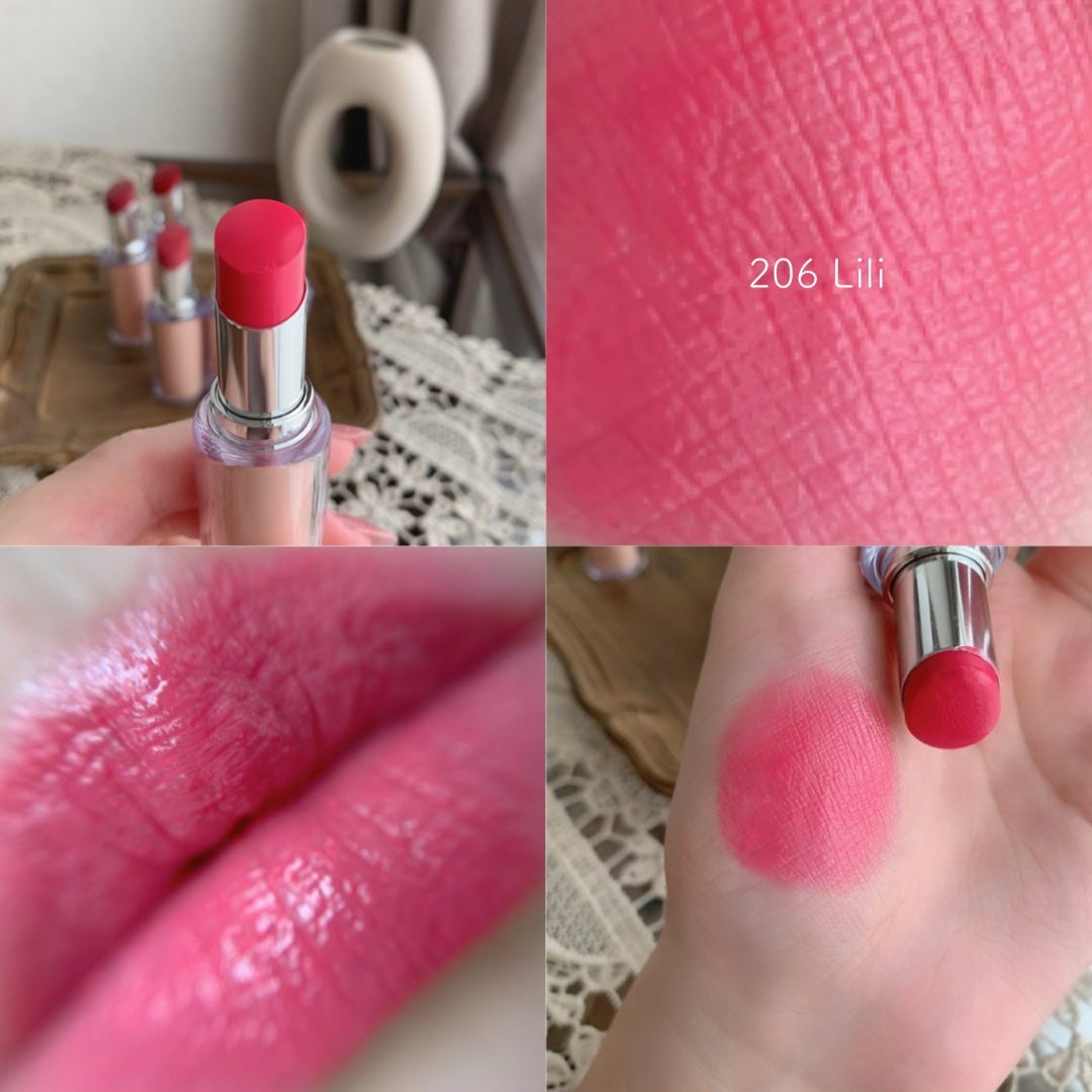 ボンディンググロウリップスティック/Laka/口紅を使ったクチコミ(6枚目)