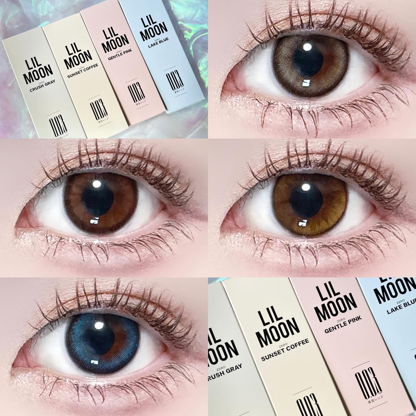 LILMOON 1day 0.03ZERO/LILMOON/ワンデー（１DAY）カラコンを使ったクチコミ（1枚目）