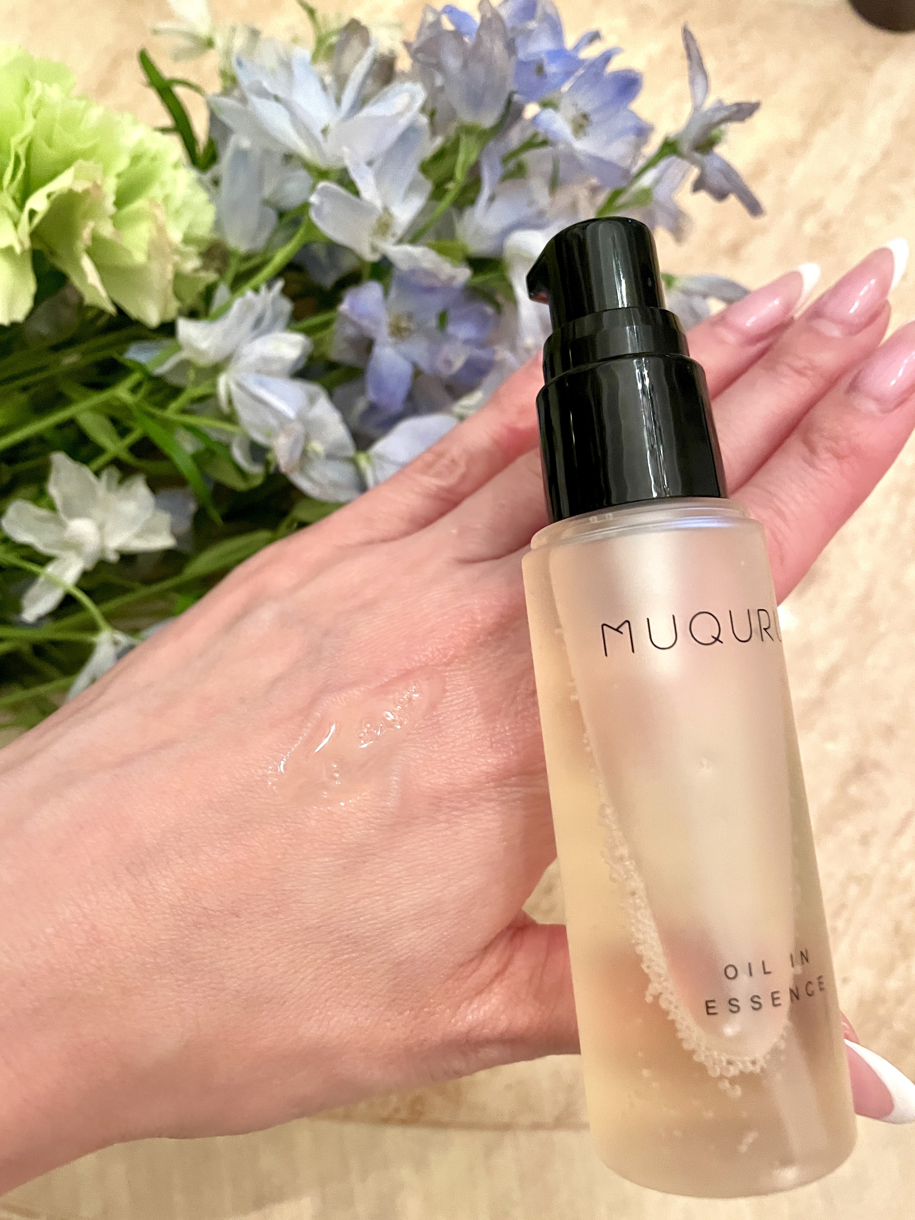 オイルインエッセンス/MUQURU/ブースター・導入液を使ったクチコミ（2枚目）
