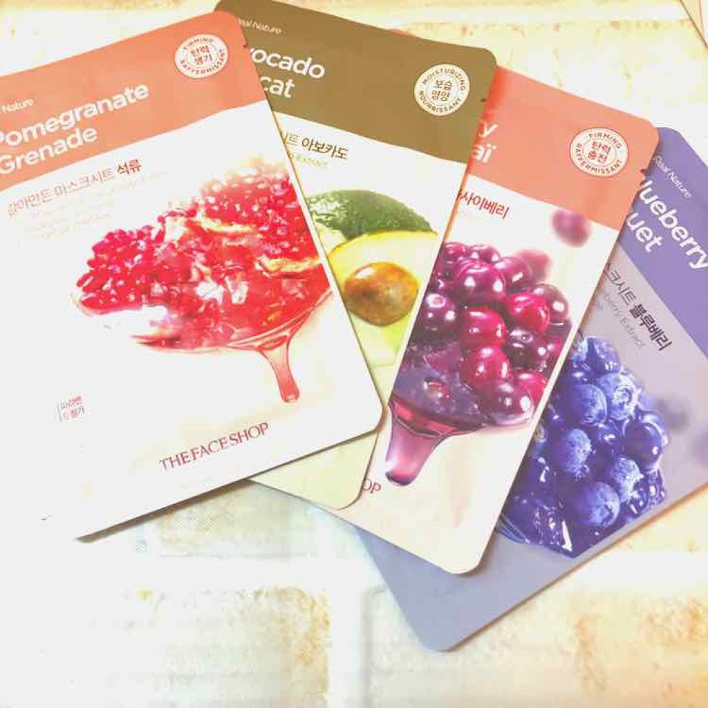 すりおろした自然植物を詰め込んだリアルネイチャーマスクシート/THE FACE SHOP/シートマスク・パックを使ったクチコミ（1枚目）