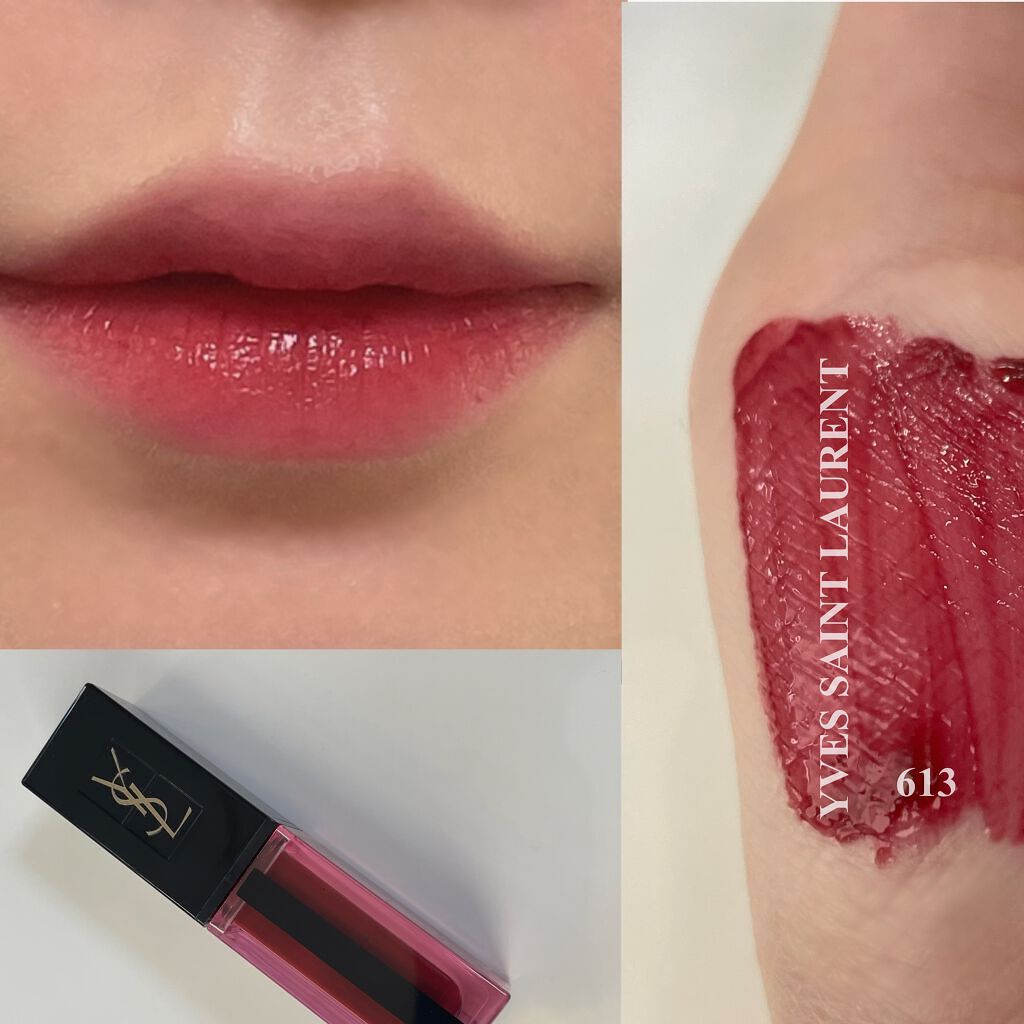 ルージュ ピュールクチュール ヴェルニ ウォーターステイン/YVES SAINT LAURENT BEAUTE/口紅を使ったクチコミ(1枚目)