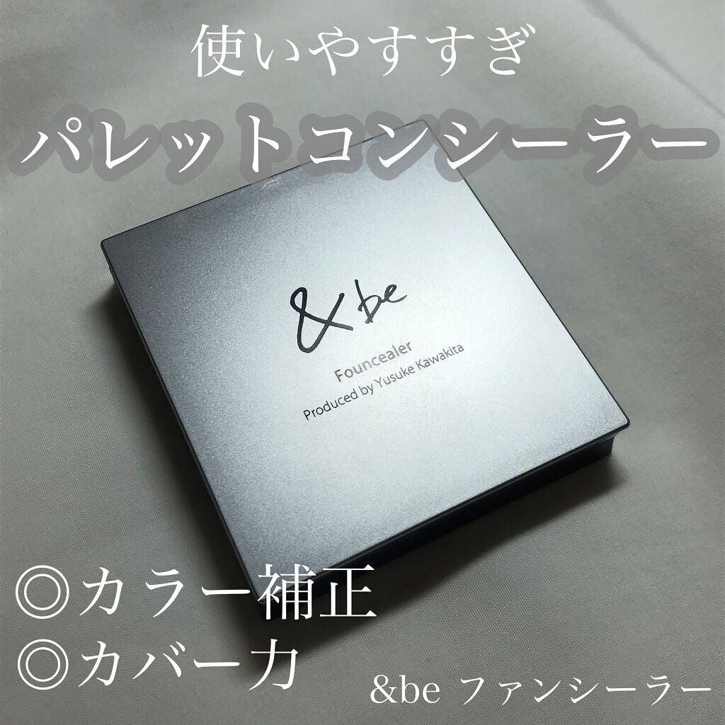 &be ファンシーラー/&be/パレットコンシーラーを使ったクチコミ(1枚目)